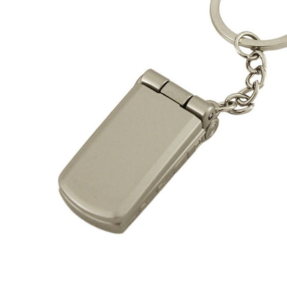 Mini Mobile Phone Flip Rotating Keychain