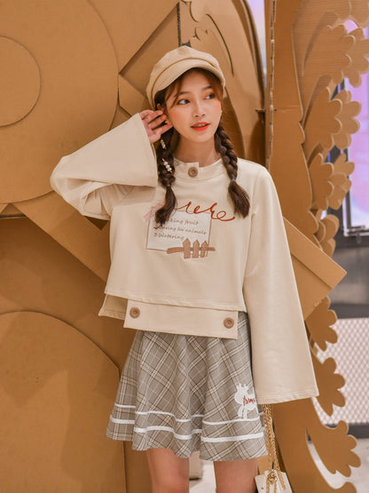 Original Forest Girl Tribe Hoodie and Skirt Set