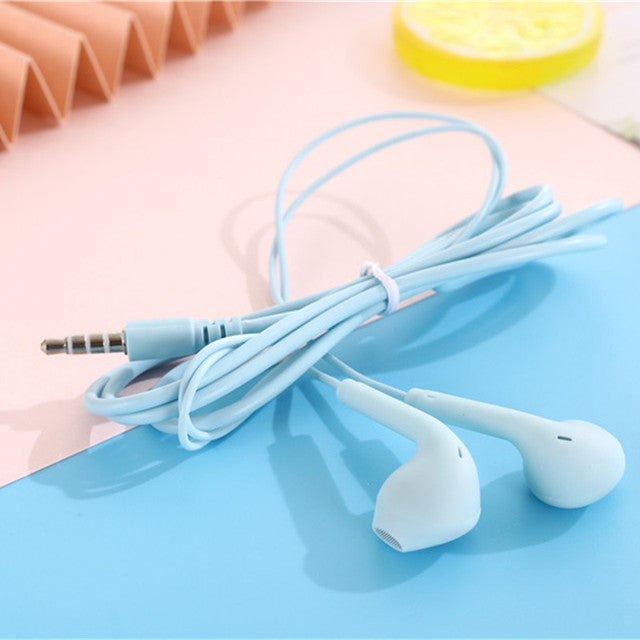 Macaron U19 Wired Earphones with Microphone and Stereo