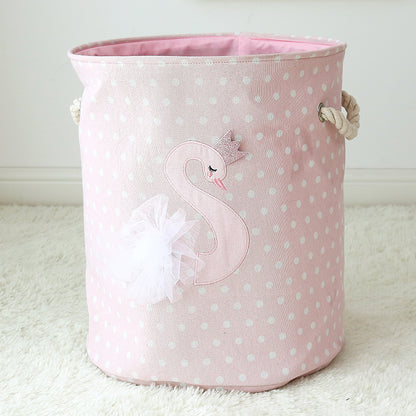 Foldable Laundry Basket for Kids' Toys and Clothes