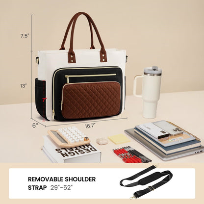 Women's Work and Travel Tote with Large Cup Holder