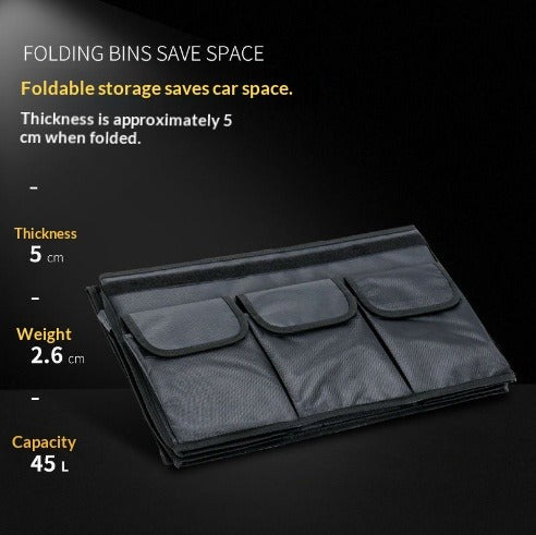 Practical Luggage Compartment Storage Box