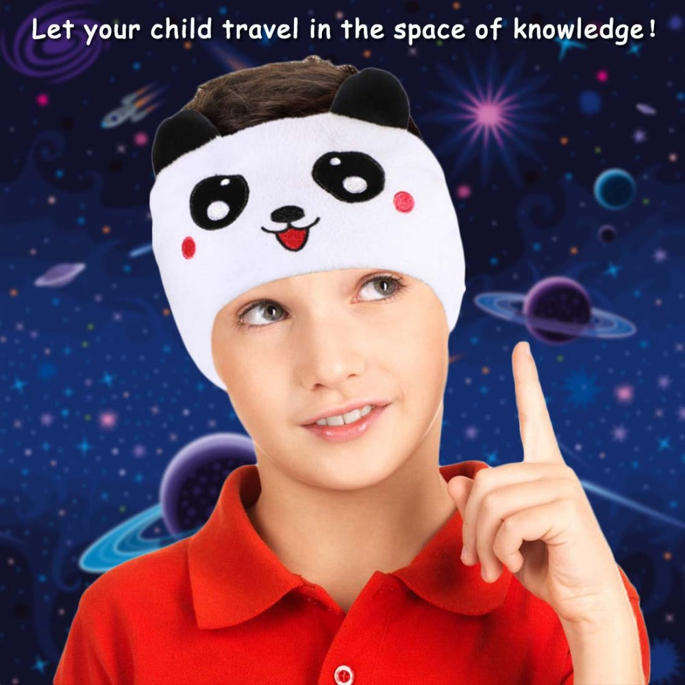 Bluetooth Headphones Animal Sleep Mask for Kids