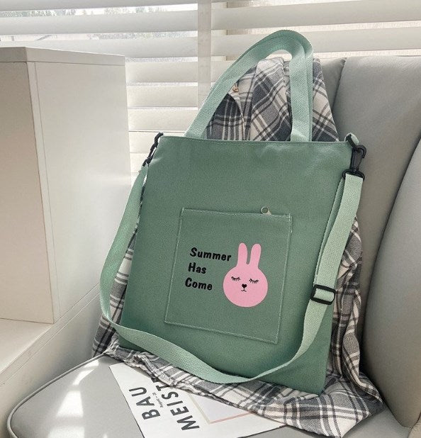 Embroidered Large Capacity Shoulder Crossbody Bag