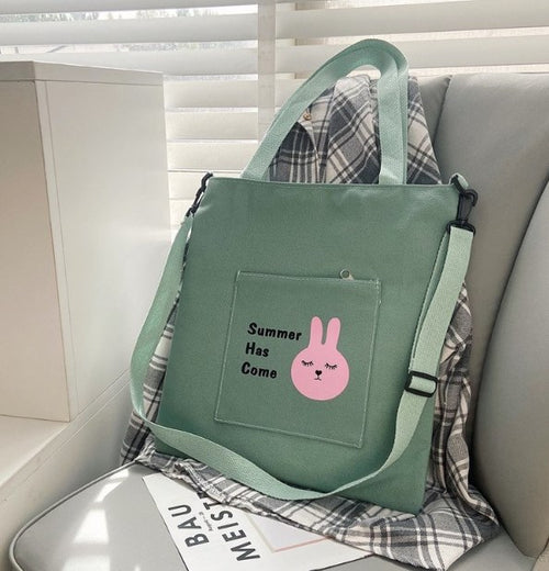 Embroidered Large Capacity Shoulder Crossbody Bag