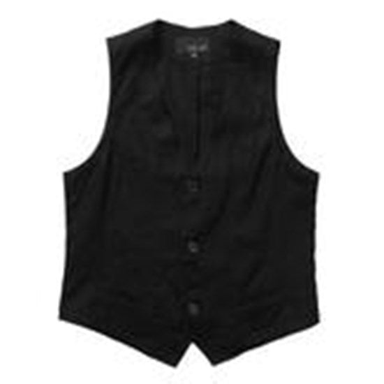Men's Linen Vest and Cotton-Linen Sleeveless Jacket