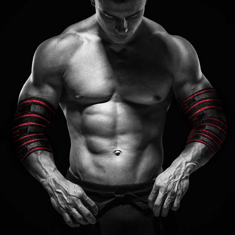 "LS0509 Compression Elbow Support for Weightlifting"