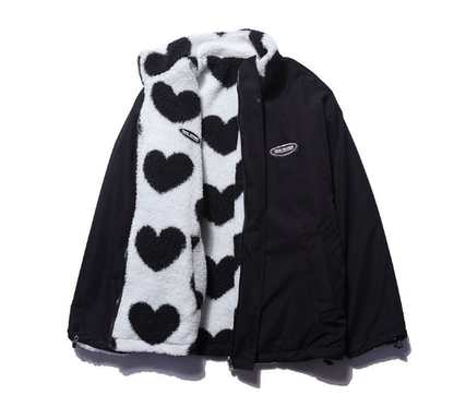 Reversible Cotton Jacket - Love Vibes (One Piece)