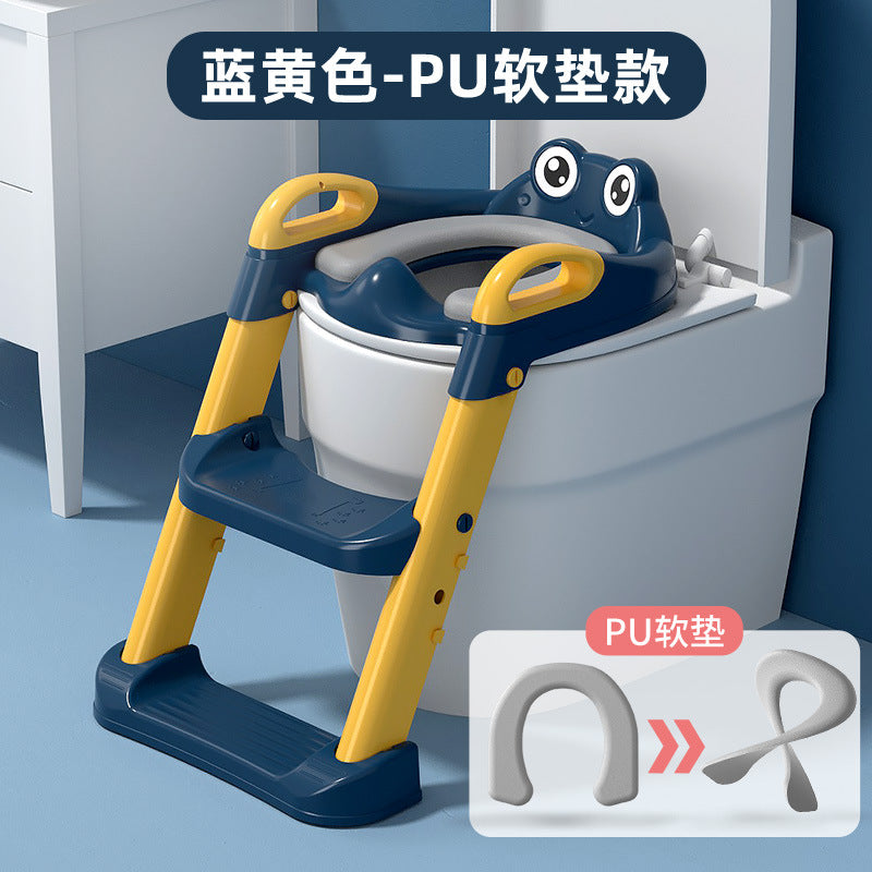 Children's Toilet Ladder and Folding Seat for Infants