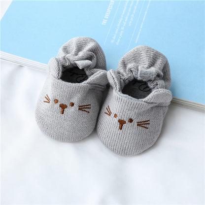 Knitted Wool Baby Shoes for Boys and Girls (Toddler)