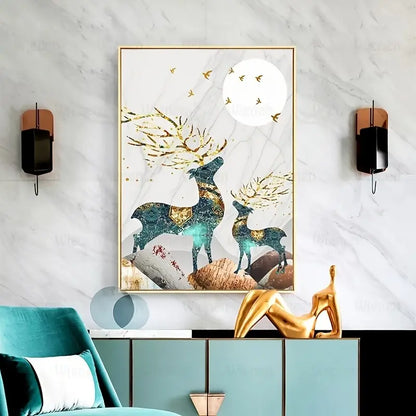 3pcs Nordic Abstract Landscape Wall Posters Set