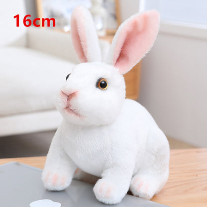 Realistic Kawaii Long-Eared Rabbit Plush Toy