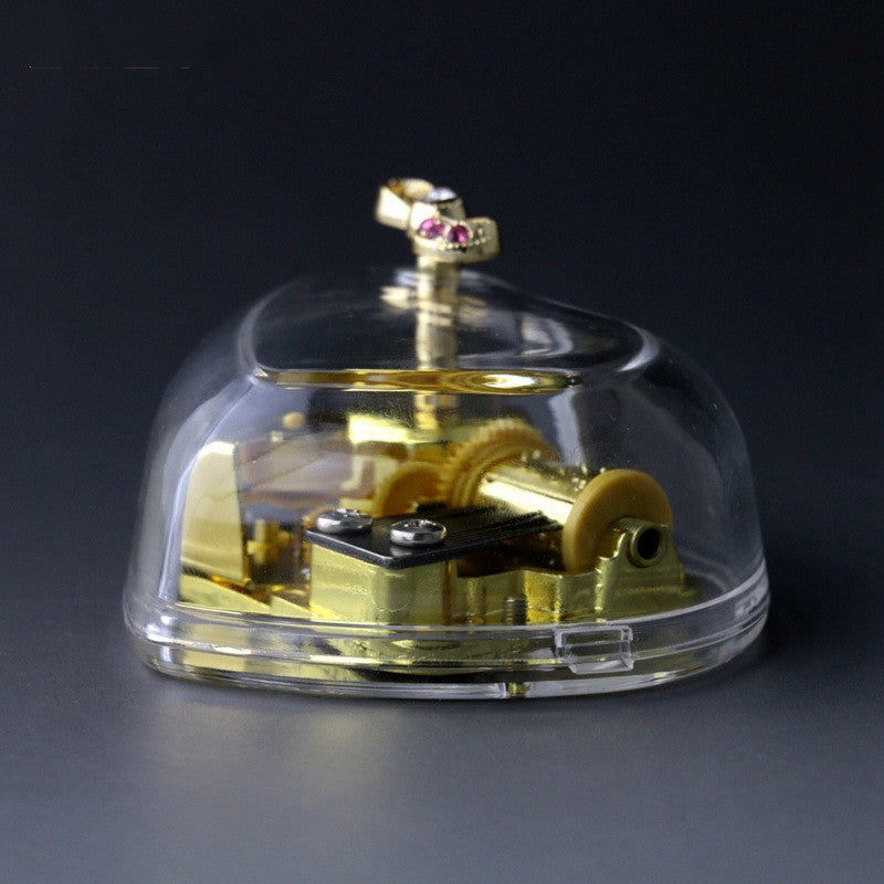 Mini Music Box with Bowknot Design