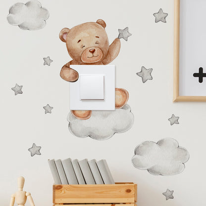Whimsy Bear Starlight Switch Decal