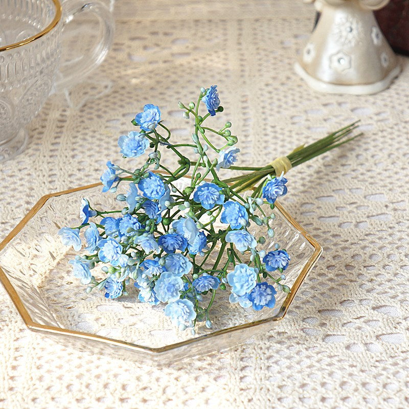 Spring Colorful Fake Flowers with Stars for Home Decor