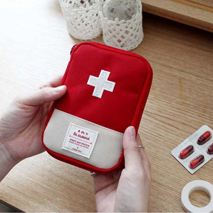 Mini Portable First Aid Kit Medical Storage Bag