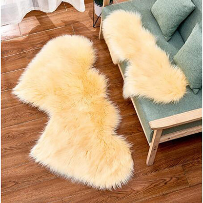 Custom Plush Heart-Shaped Stair Carpet for Decor