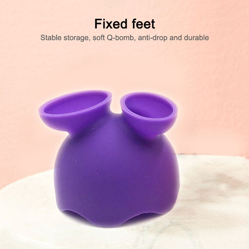 Silicone Powder Puff Storage Rack for Makeup Sponges