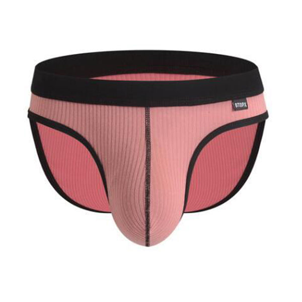 Men's Modal Low Rise Threaded Sexy Briefs