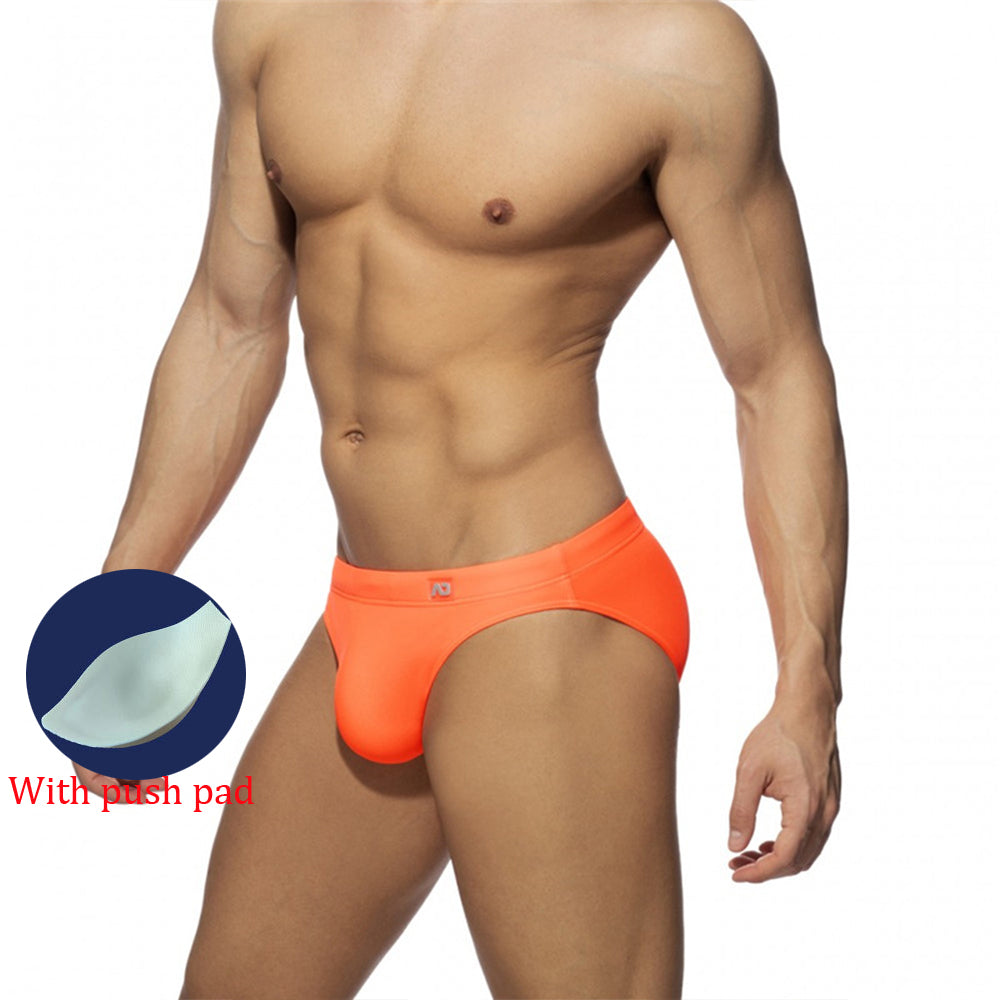 Men's Speedo Low Waist Bikini Swimwear Quick Dry