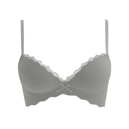 Seamless Push-Up Wireless Bra Set for Small Bust