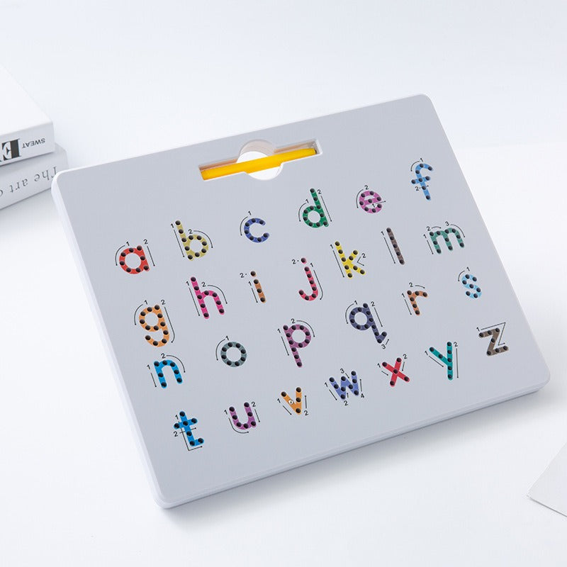 Double-sided Color Alphanumeric Steel Ball Magnetic Drawing Board