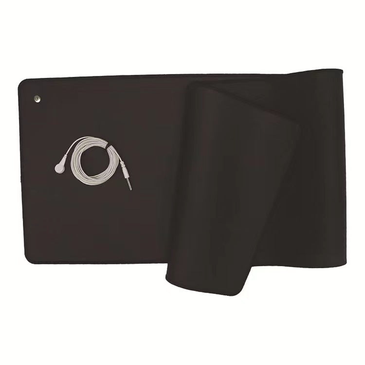 Wholesale PU Leather Conductive Grounding Mat Yoga Mat