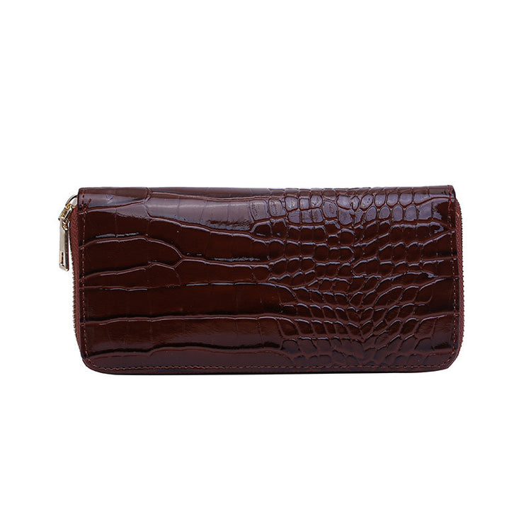 Long Lady Zipper Clutch Wallet for Women