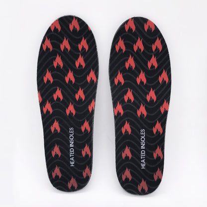 USB Heated Insoles with LED Remote Temperature Control