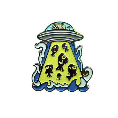 UFO Cat Pin