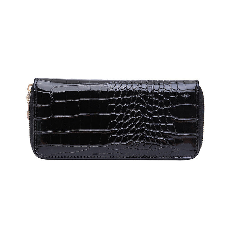Long Lady Zipper Clutch Wallet for Women