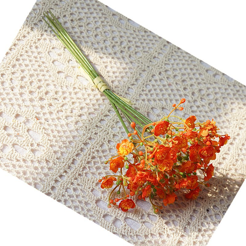 Spring Colorful Fake Flowers with Stars for Home Decor