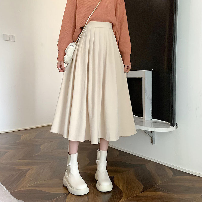 High Waist Women's Elegant Thin Skirt