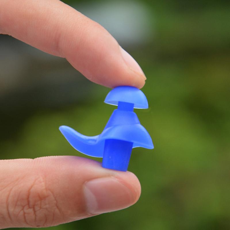 Professional Waterproof Silicone Swimming Earplugs