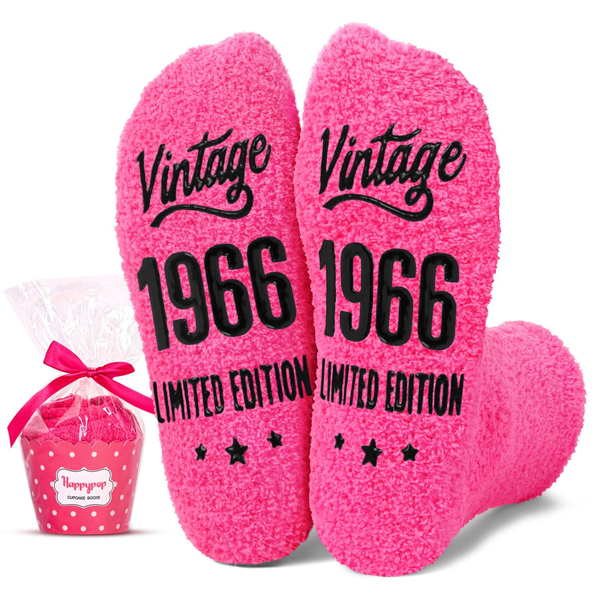 HAPPYPOP 58th Birthday Gifts Ideas for Women - Socks for 58 Year Olds 1966 Birthday Gifts Best Gifts for 58 Year Old Woman