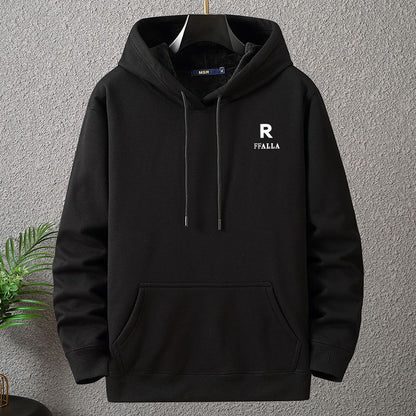 Men's Plus Size Fleece Hooded Pullover Sweatshirt