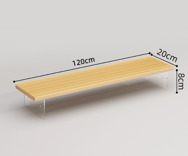 Acrylic & Wood Desktop Organizer Stand