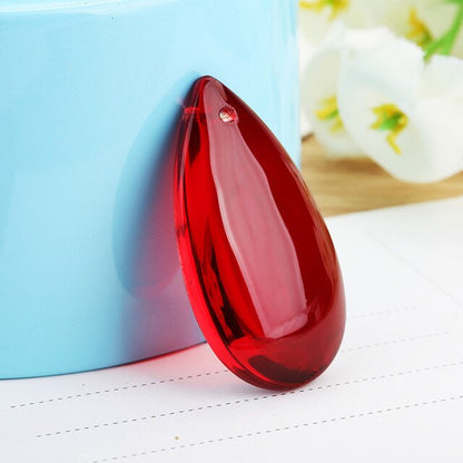 Handmade Crystal Water Drop Pendant Jewelry Beads