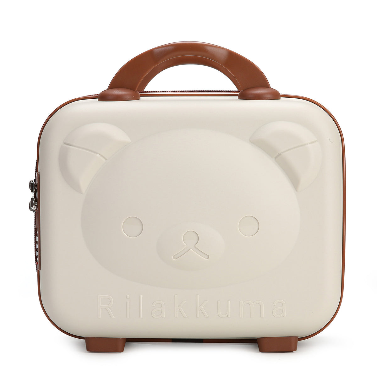 Luxury Cartoon Bear Travel Suitcase for Kids (14-Inch)