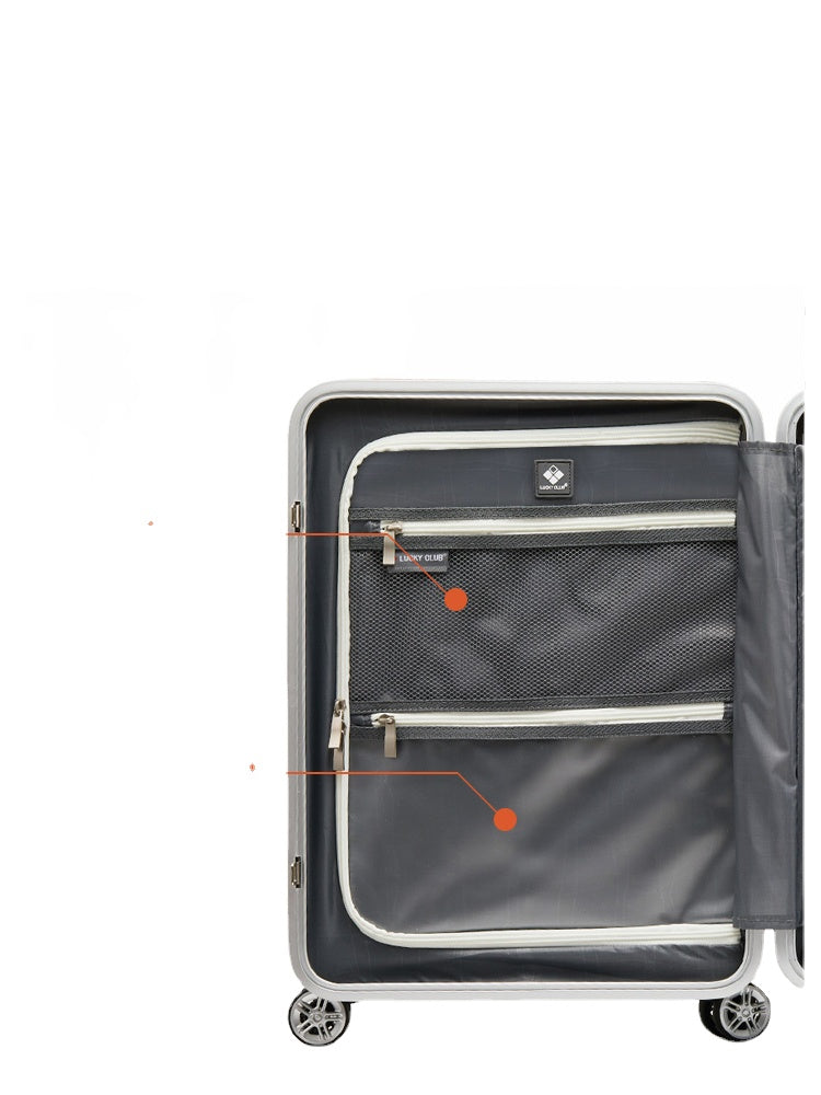 20-Inch Multi-Functional Aluminum Frame Trolley Bag