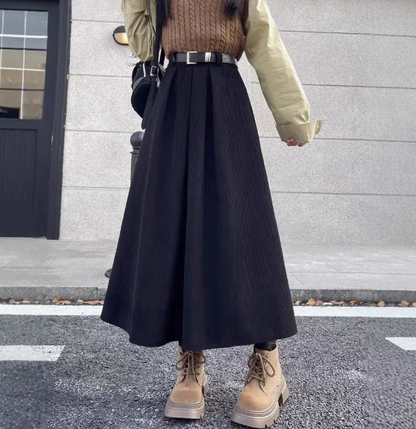 Pleated Skirt (One Piece)
