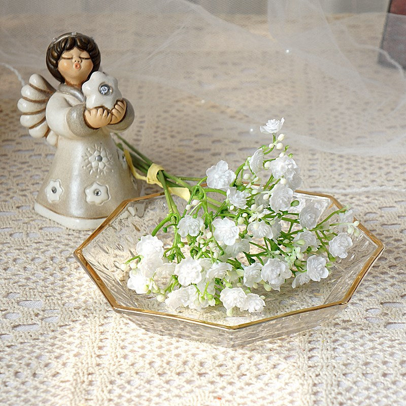 Spring Colorful Fake Flowers with Stars for Home Decor