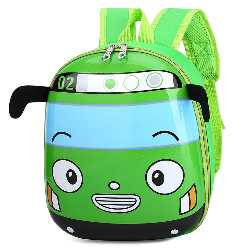 Cute Cartoon Car Backpack for Kids Ages 2-5