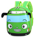 Cute Cartoon Car Backpack for Kids Ages 2-5