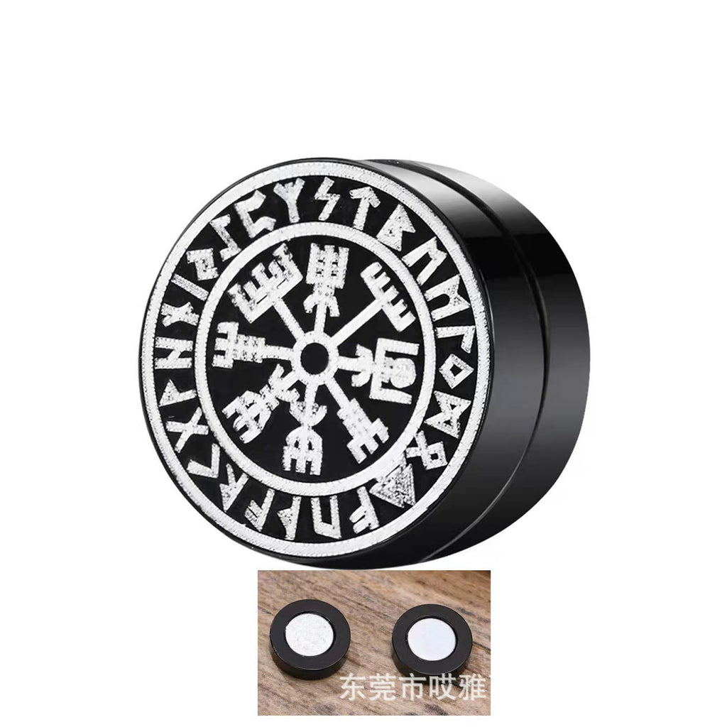 Titanium Steel Magnetic Earrings for Men - Trendy Design