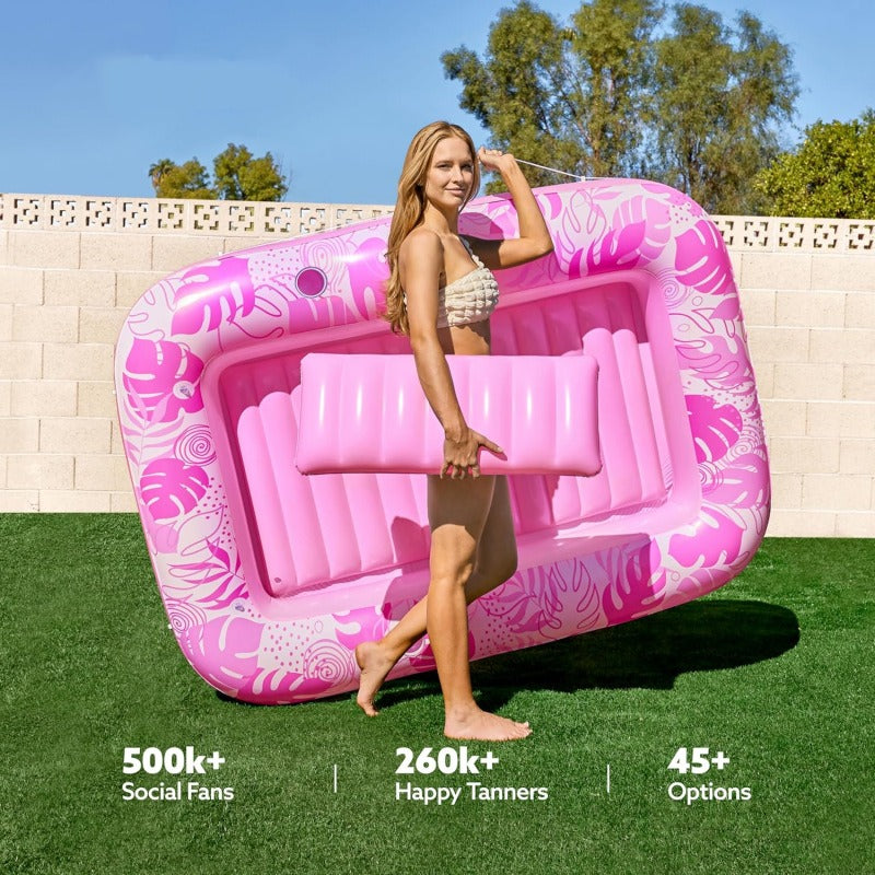 Inflatable Floating Pool Bed
