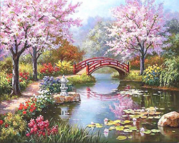 DIY Landscape Digital Oil Painting Kit