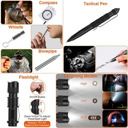 125-in-1 Emergency Survival and First Aid Kit