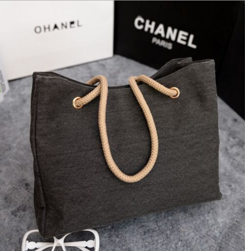 Canvas Tote Bag - Large Capacity Handheld Bag