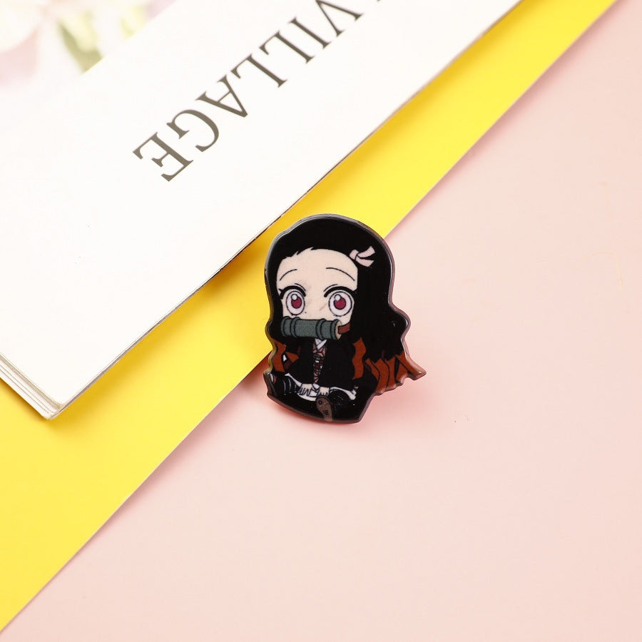 Demon Slayer Acrylic Brooch Badge - New Collection
